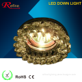 led light 12v Steel body crystal lighting